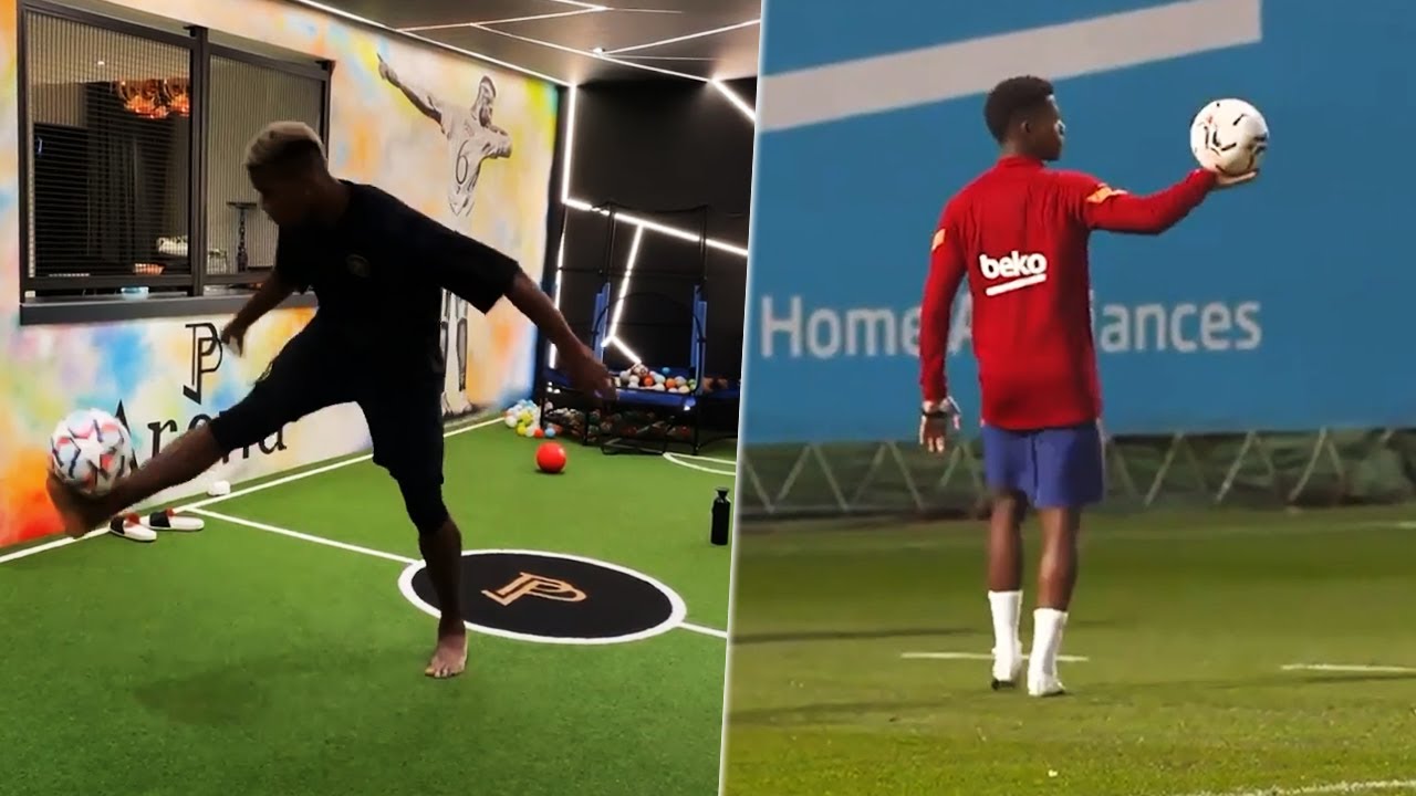 Football Skills & Freestyle by Famous Footballers [#14]  💥 ft. Messi, Kane, Pogba & More!