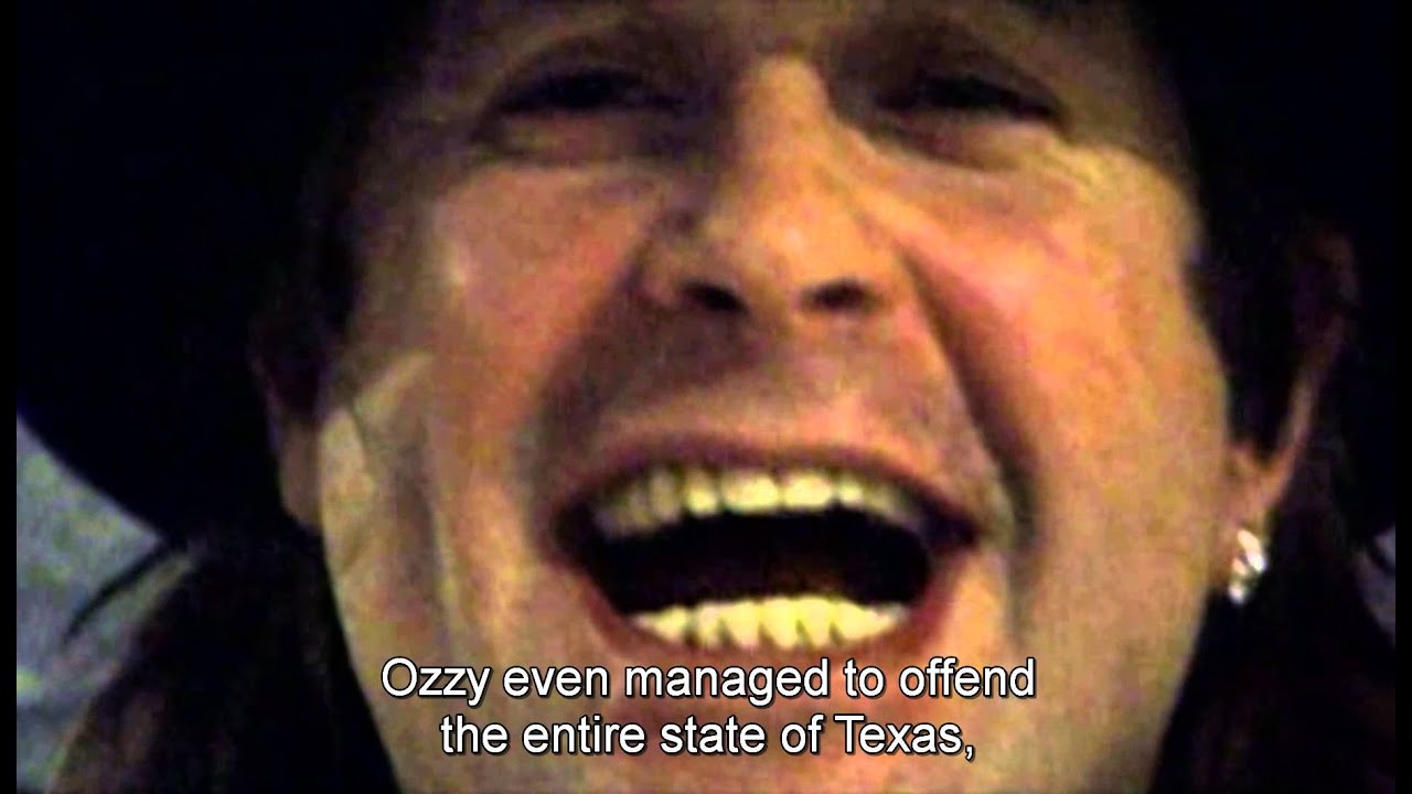 Ozzy Osbourne and the Alamo incident