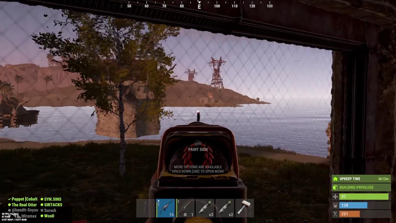 RUST - Force wipe/Naval update,  day 2