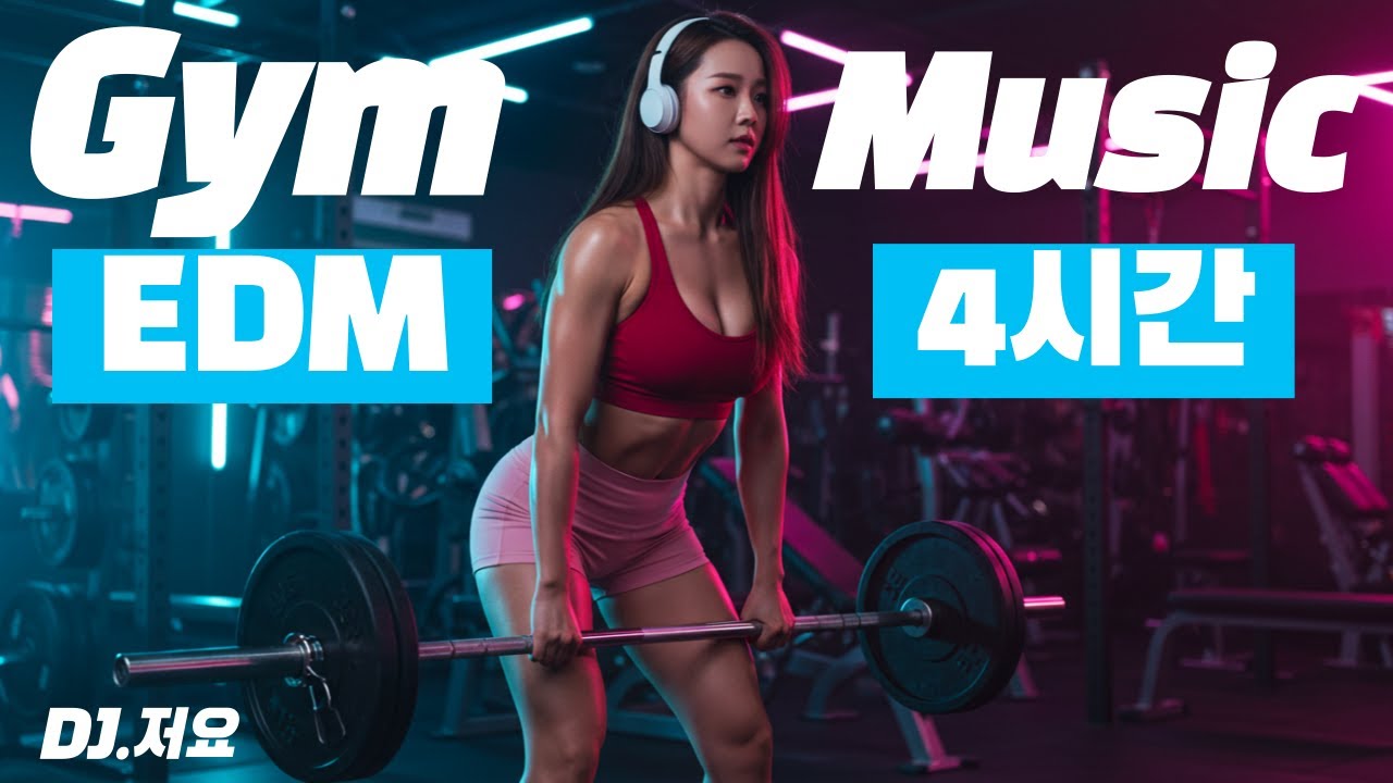 🔥 4시간 풀파워 EDM | 운동할 때 듣는 헬스장 음악 | 4 Hour Gym Workout Music EDM Mix 2025