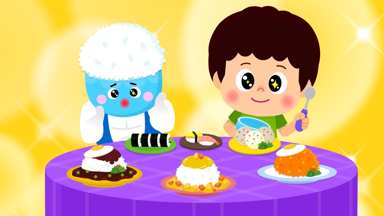 Yummy Bap | Delicious Korean Food Song | 밥 밥 Bap Bap Masisseo | Nursery Rhymes & Kids Songs