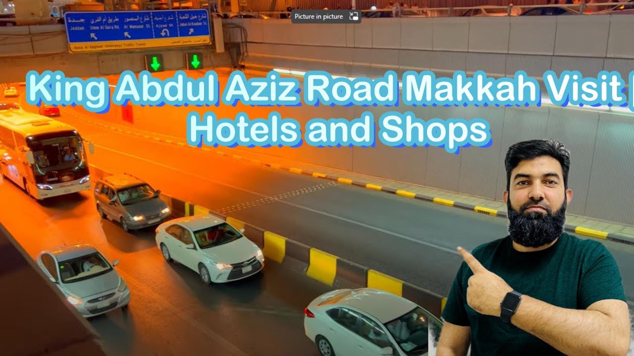 King Abdul Aziz Road Makkah Visit | Hotels and Shops