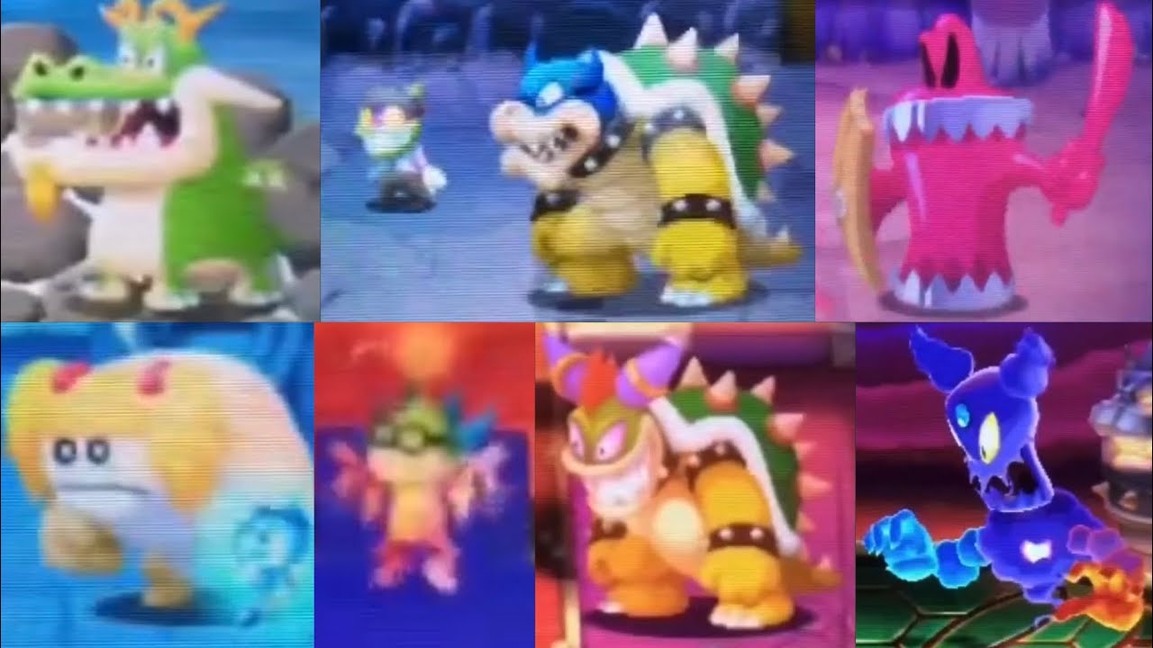 Mario & Luigi: Superstar Saga 3DS - All Bosses (+ No Damage)