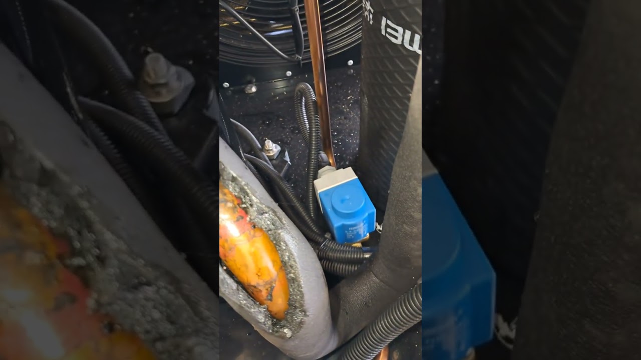Instalación equipo de refrigeración 5hp baja temperatura 