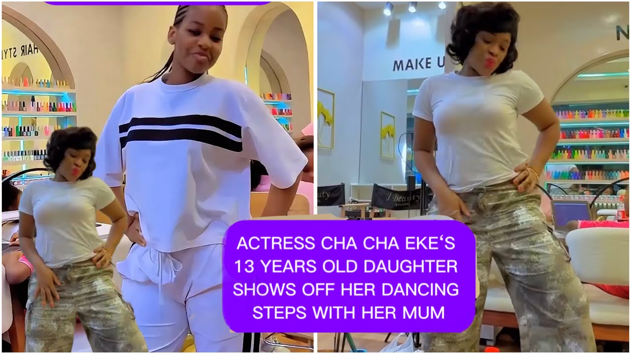 Chai, so s@d Actress Cha Cha Ekeh And Her Daughter Publicly Did This, She didn’t  See it coming