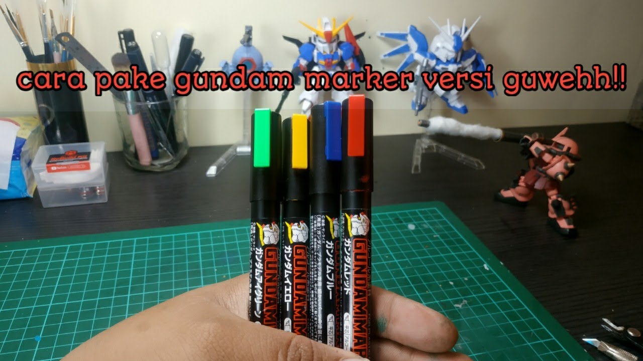 Tutorial gundam marker versi bang bob