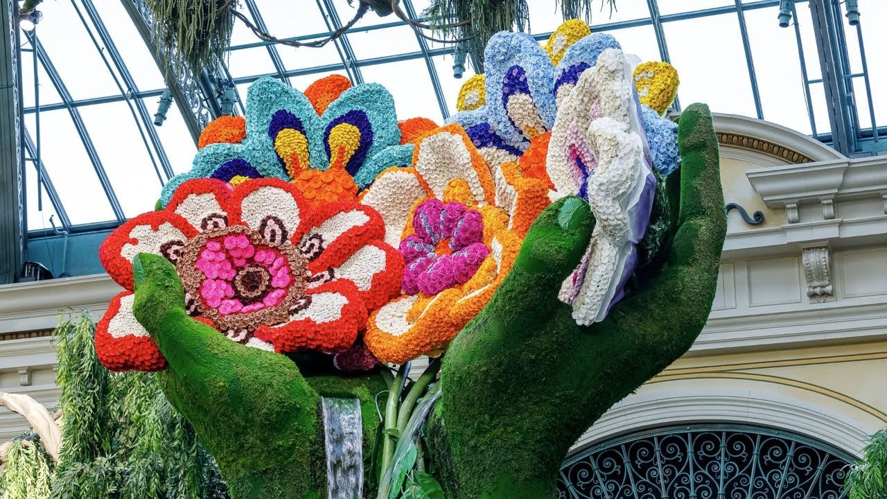 Bellagio Conservatory on Las Vegas Strip debuts new summer display