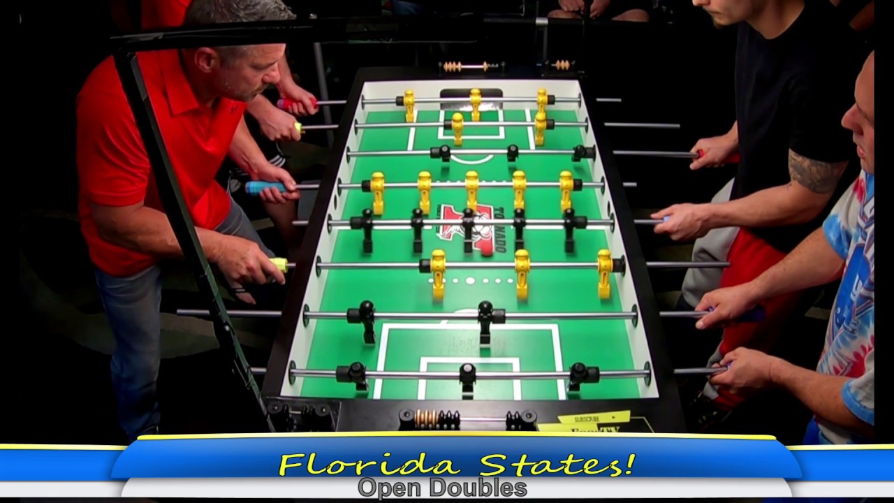 Florida State Foosball 2020 LIVE! Table 1