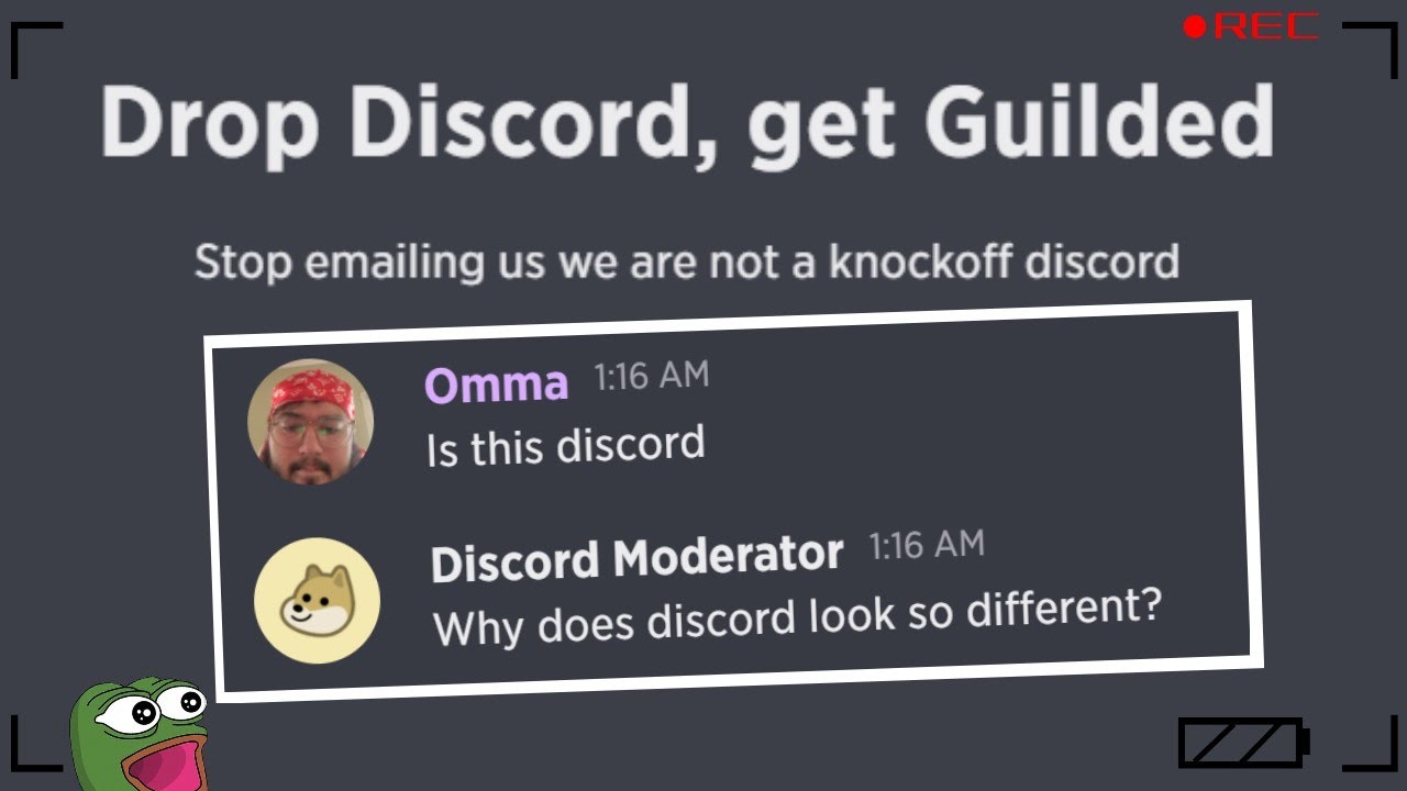 Иду на подделку Discord