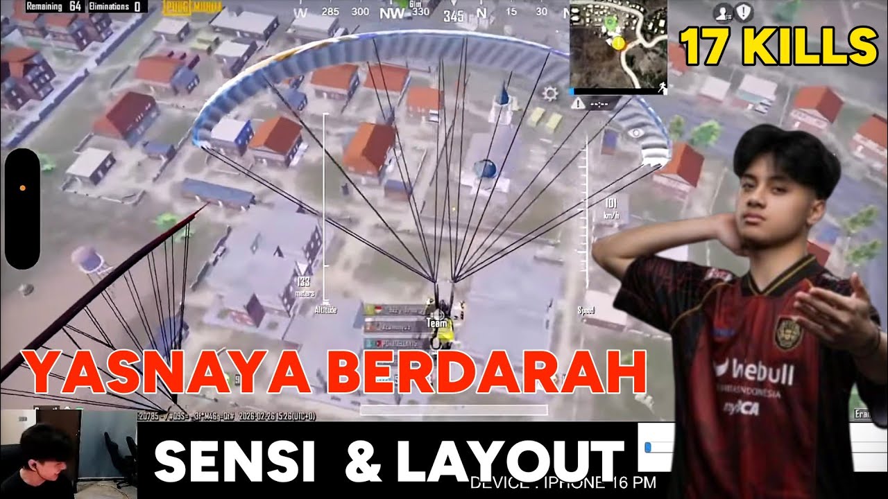 YASNAYA BERDARAH😱 17 KILLS AE ROSEMARY ULTIMATE ROYALE | PUBG MOBILE