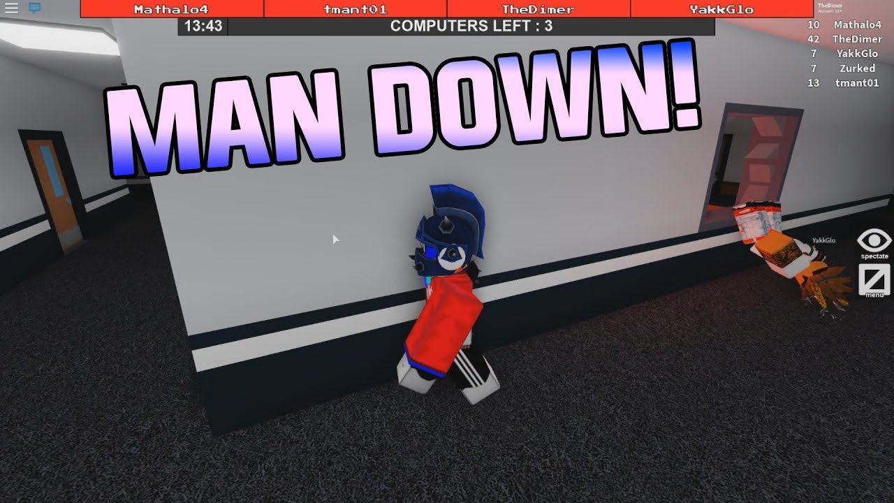 MAN DOWN! [Flee The Facility ROBLOX]