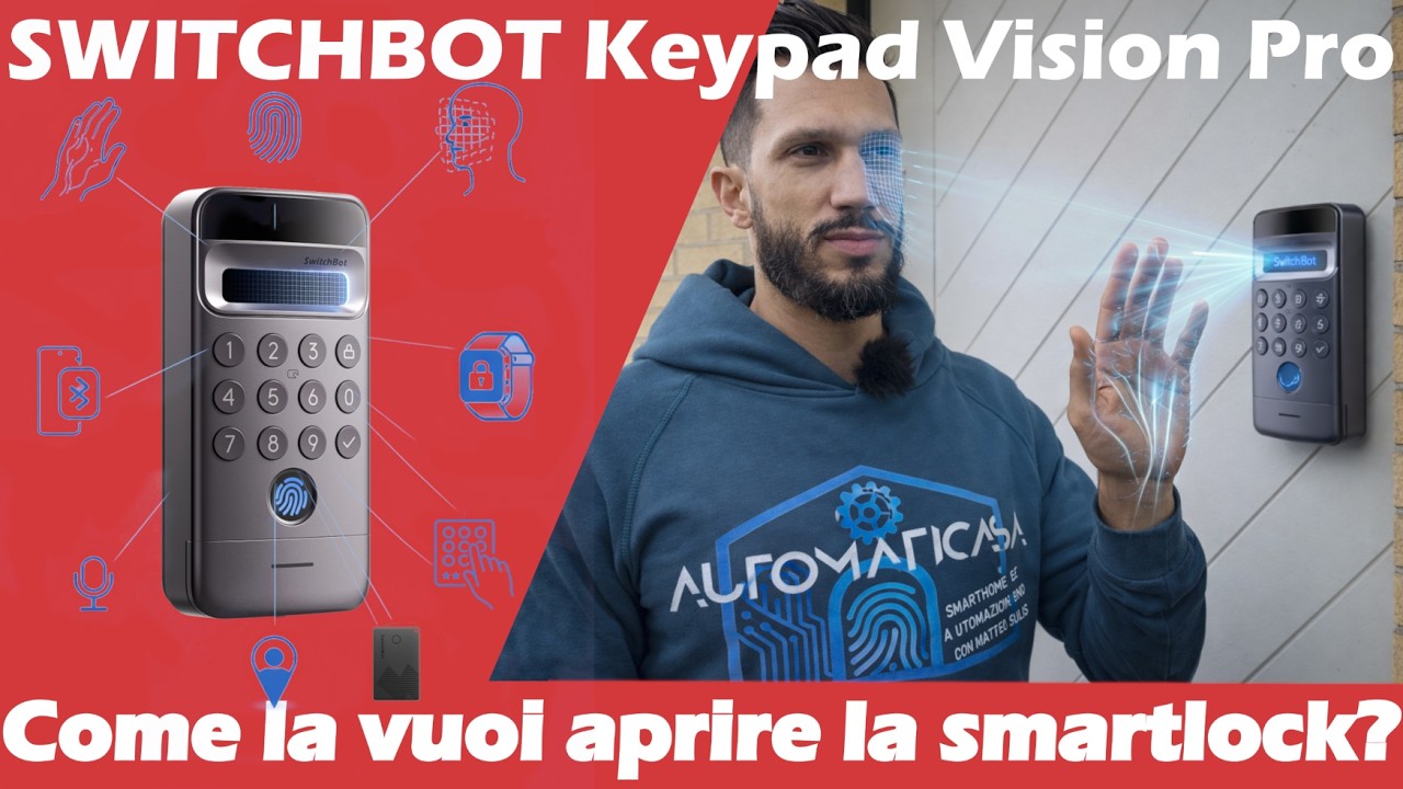 Sbloccare la smartlock: Meglio pin, impronte, viso o... mano?