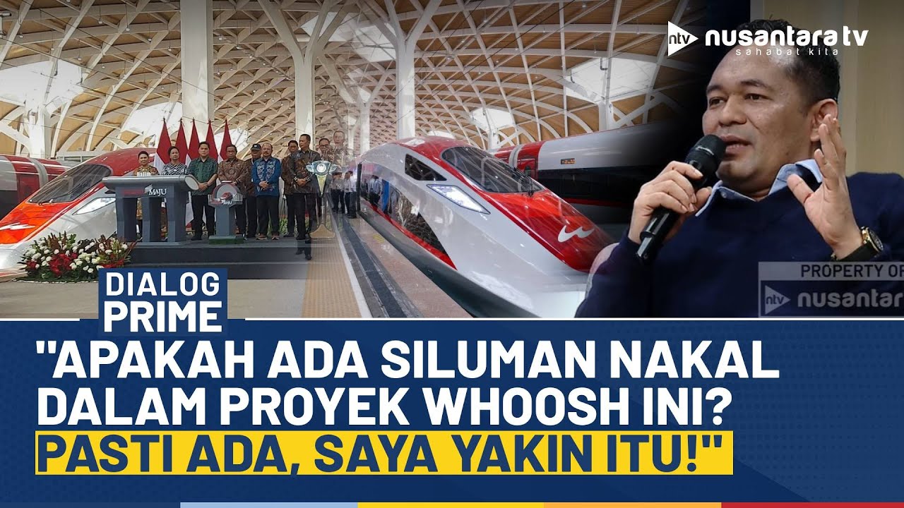 Boni Hargens Keras Soal Whoosh: Apa Ada Siluman Nakal di Proyek Whoosh? Pasti Ada, Saya Yakin Itu!