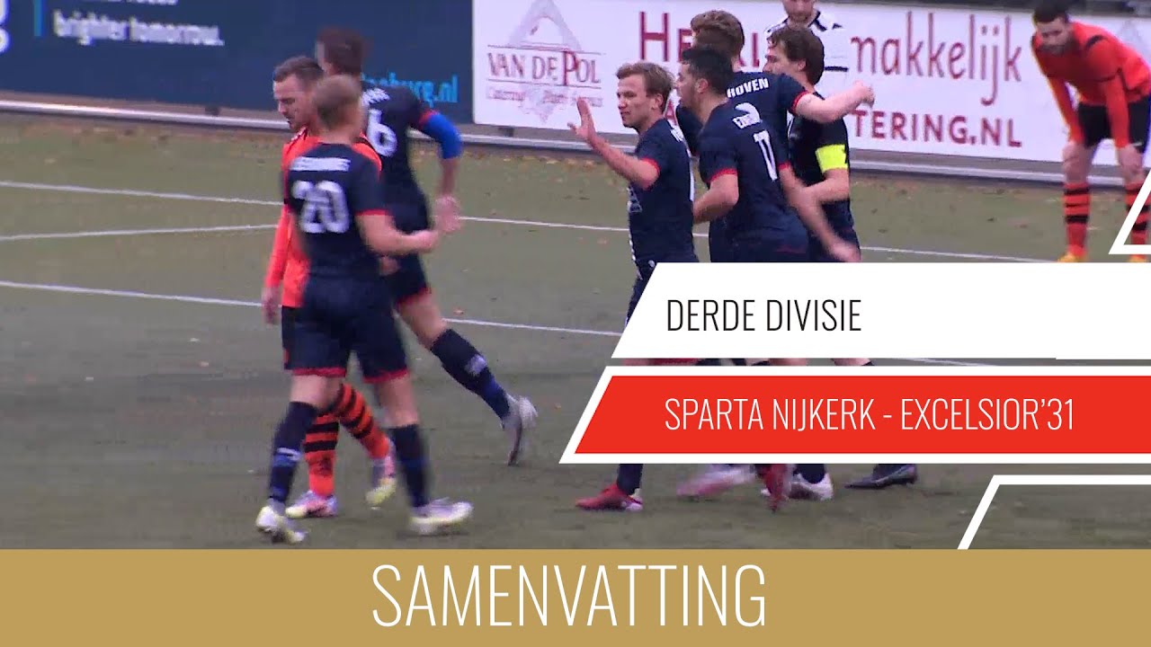 Samenvatting Sparta Nijkerk - Excelsior'31