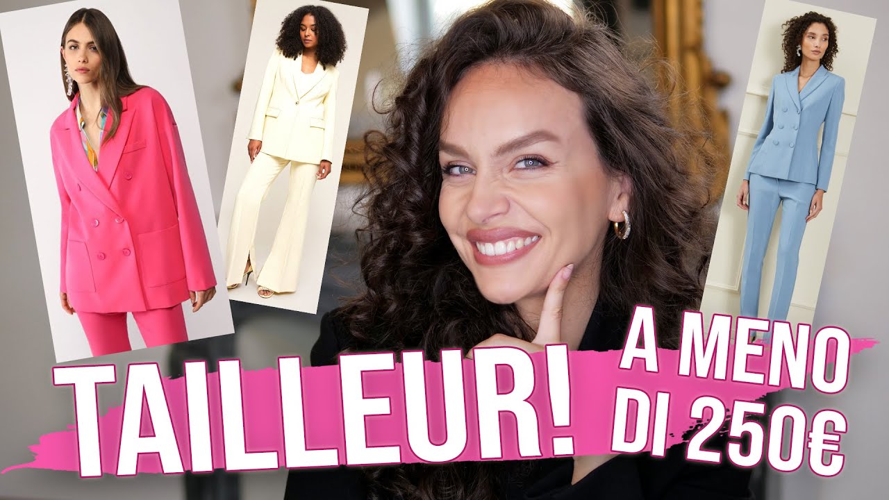 TAILLEUR GIACCA E PANTALONE DI QUALIT&Agrave;: DOVE SPENDERE POCO!