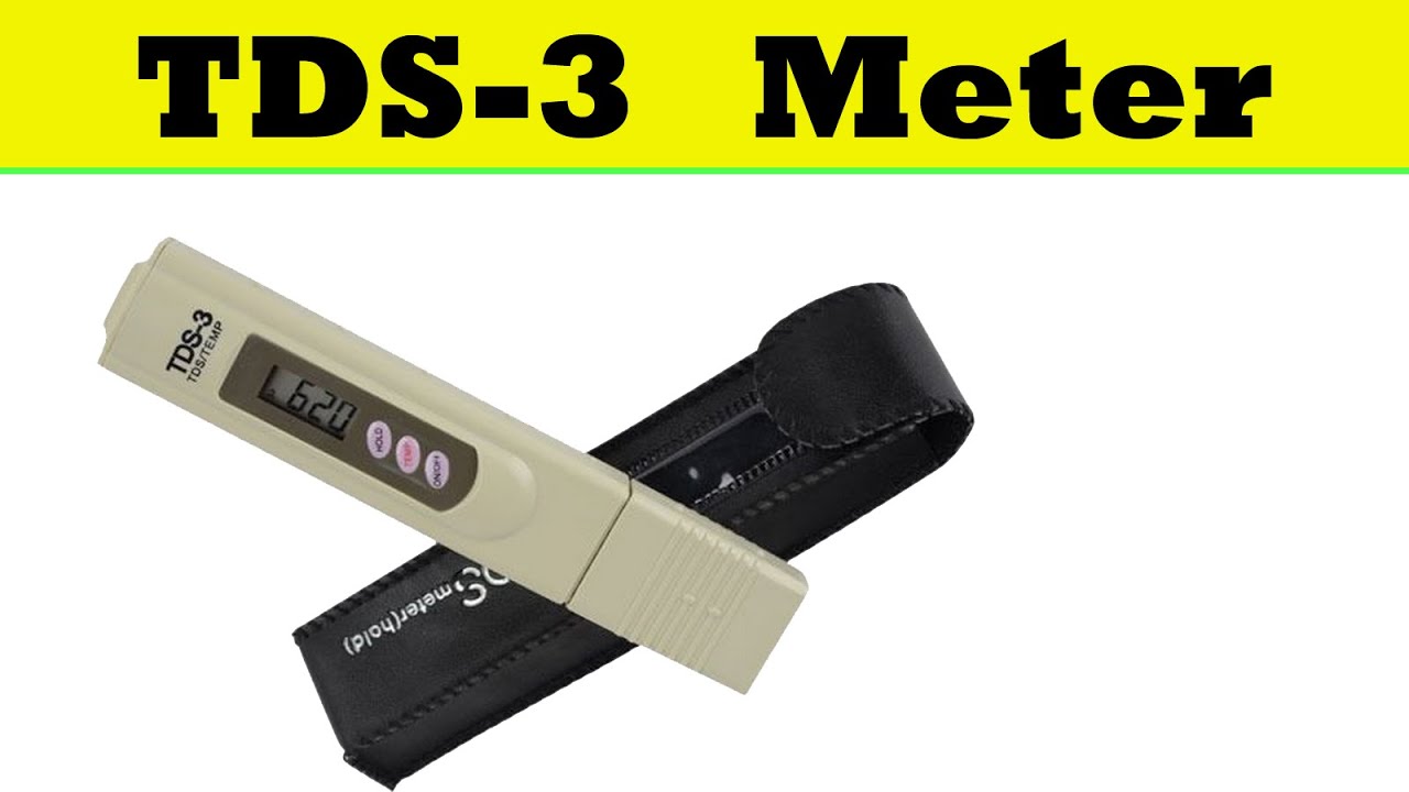 TDS 3 meter Проверка  воды после фильтра