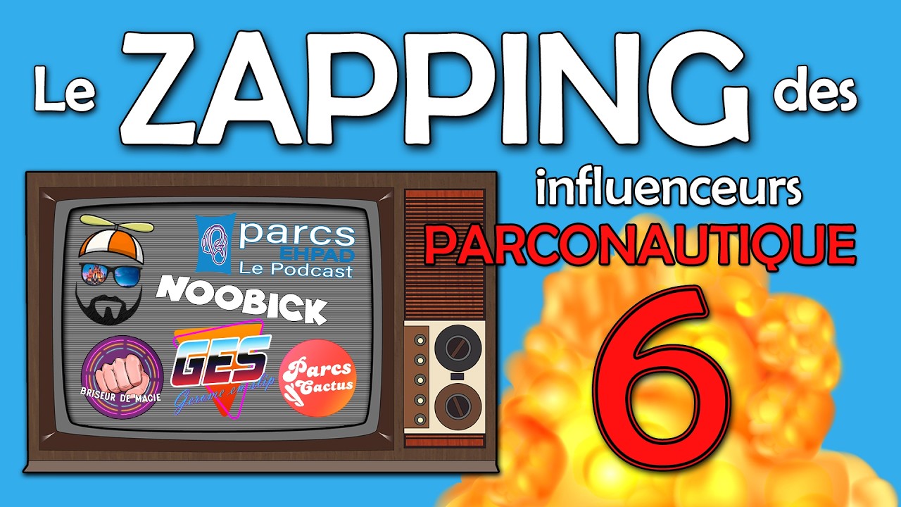 Le ZAPPING des Influenceurs Parconautique 6 💥 (Parodie)