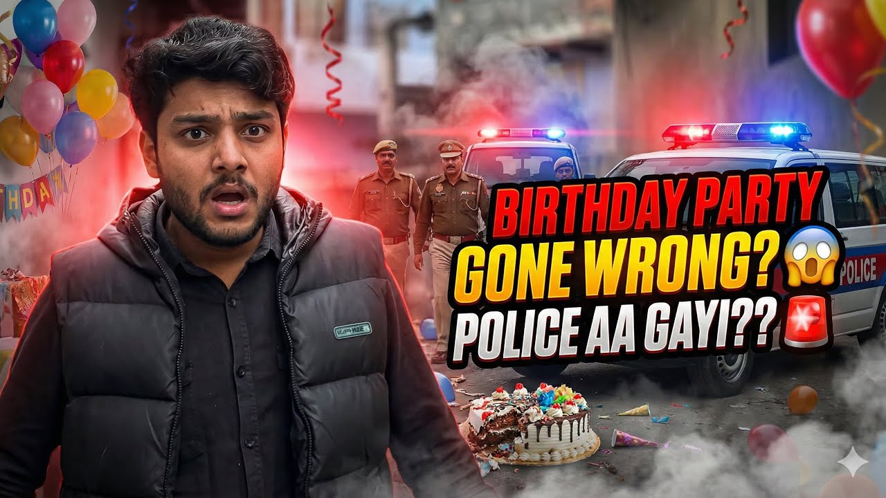 Birthday Party Gone WRONG? 😱 Police aa gayi?|vlog