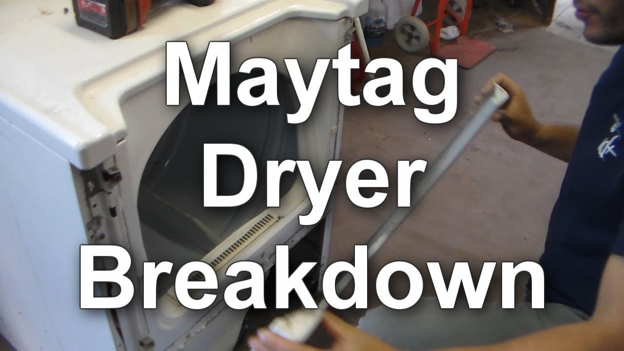 Сушилка Maytag — как разобрать надежную сушилку для белья