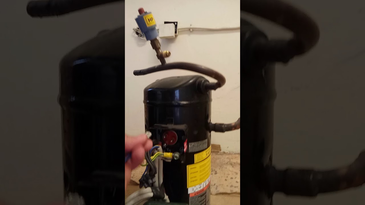 كيفية فحص ضاغط حراري ثلاثي الطور commennt tasté compresseur hermitique 3 phase