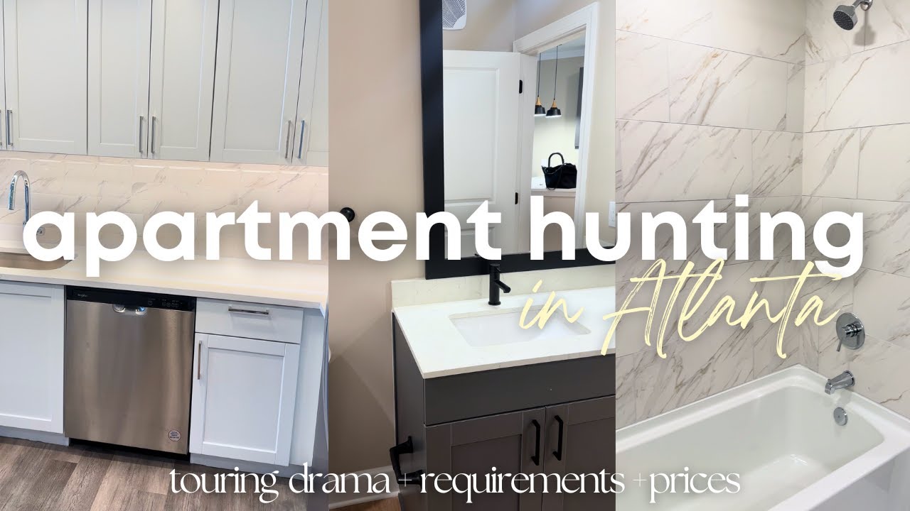 MOVING VLOG | APARTMENT HUNTING IN ATLANTA | Pricing + Features + Things to Avoid