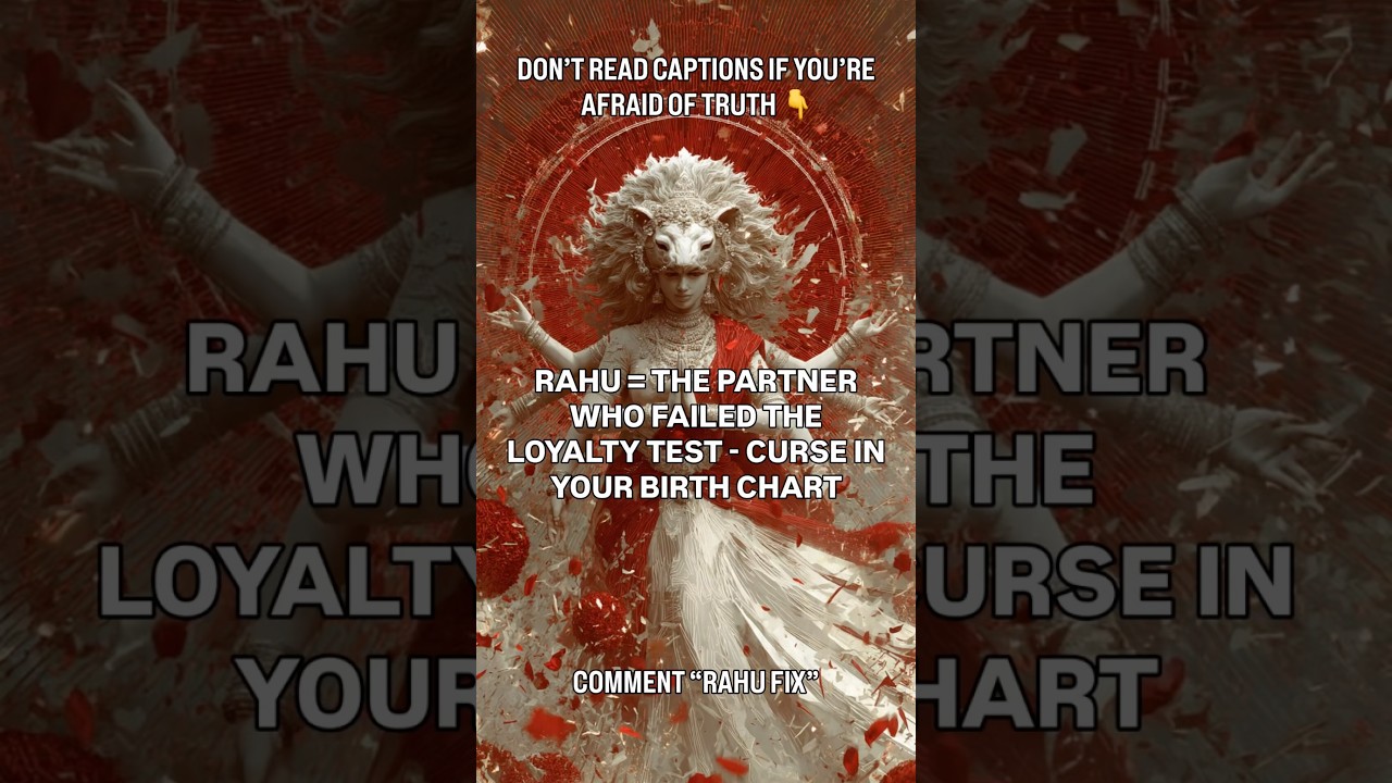 RAHU = THE PARTNER WHO FAILED THE LOYALTY TEST – CURSE IN YOUR BIRTH CHART