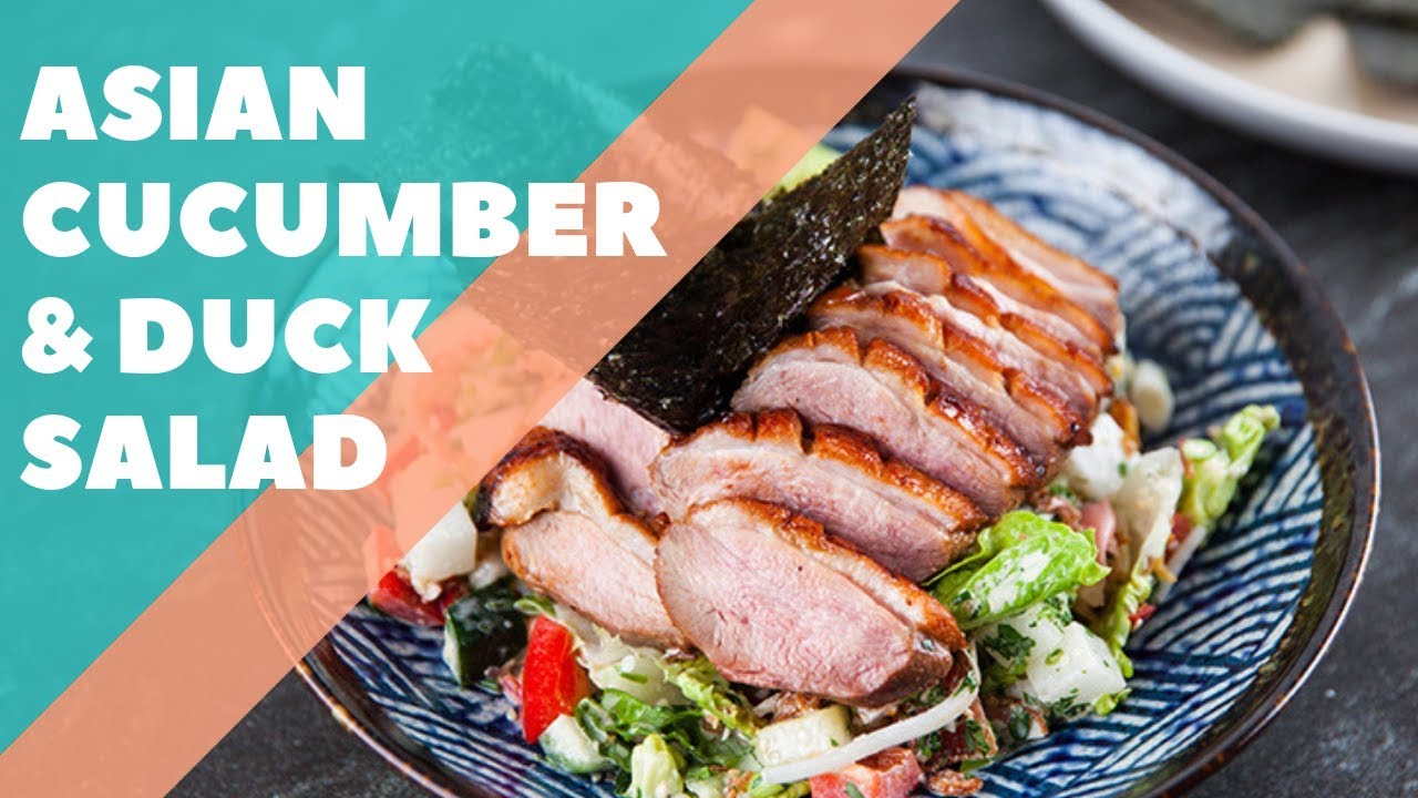 Asian Cucumber and Duck Salad | Good Chef Bad Chef S10 E8