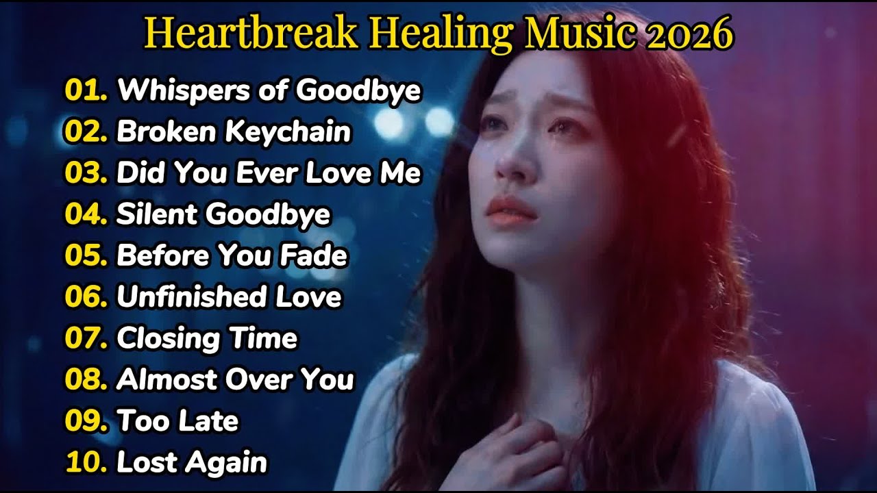 Heartbreak Healing Music 2026 💔😭 Beautiful English Sad Love Songs | Emotional Love Ballads 🎶💔