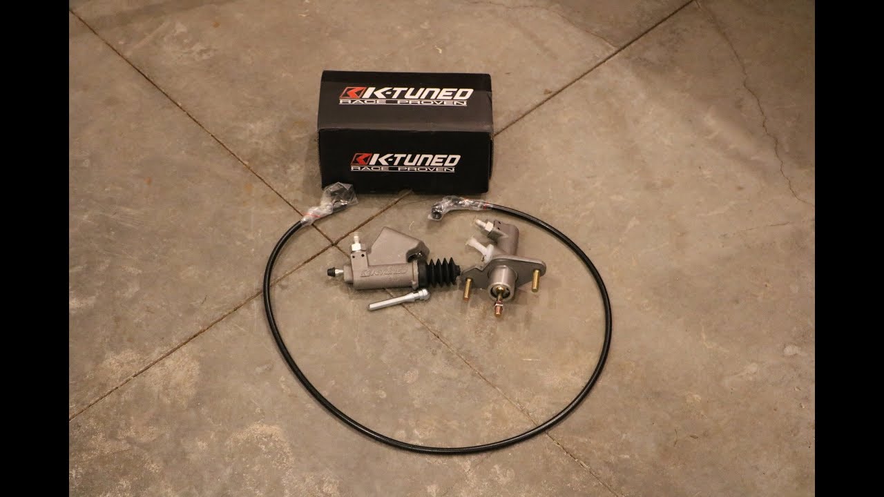 2004-2008 Acura TSX K-Tuned Clutch Master Cylinder Installation