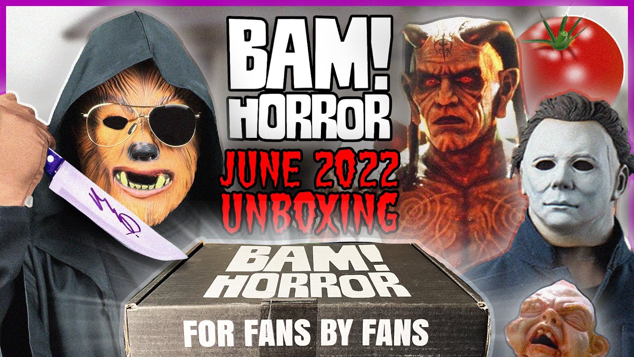 Bam Box HORROR Unboxing June/April 2022 | Daeg Faerch Knife Returns!