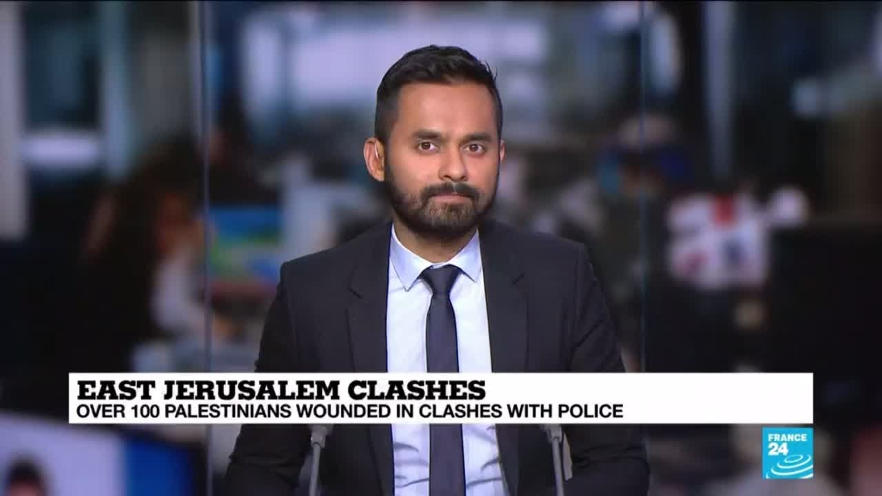 More than 100 Palestinians wounded in Jerusalem clashes