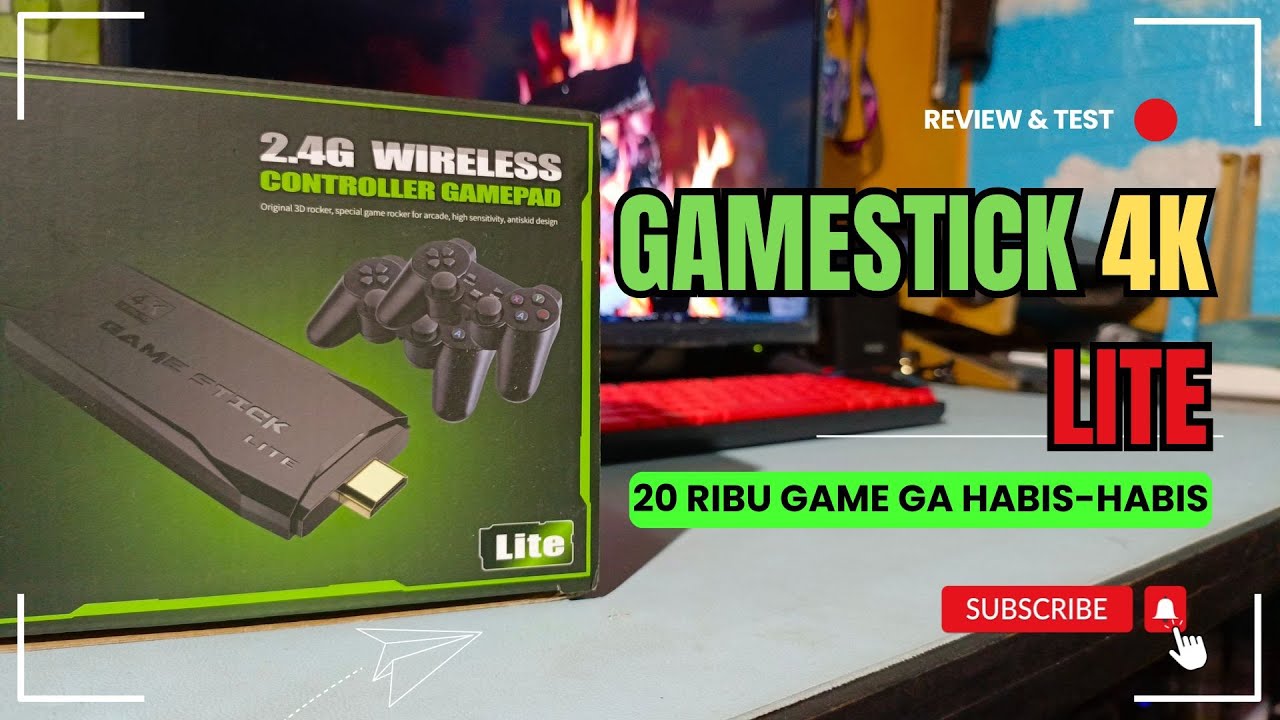 Review Game Stick 4k Lite | asyik ga buat tahun 2025? ada 20 ribu game keren