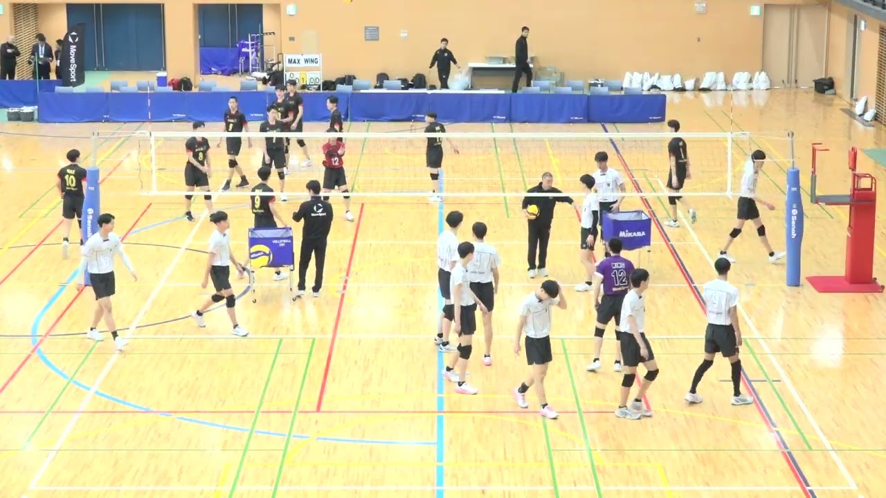 公式練習｜MAX × WING｜全日本ジュニアオールスタードリームマッチ 2026.2.14 男子バレーボール Japan High School Volleyball