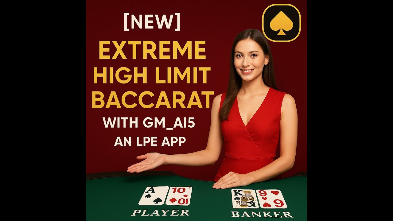 GM_AI5 High Limit Baccarat Test | Extreme Risk Meets Elite Precision
