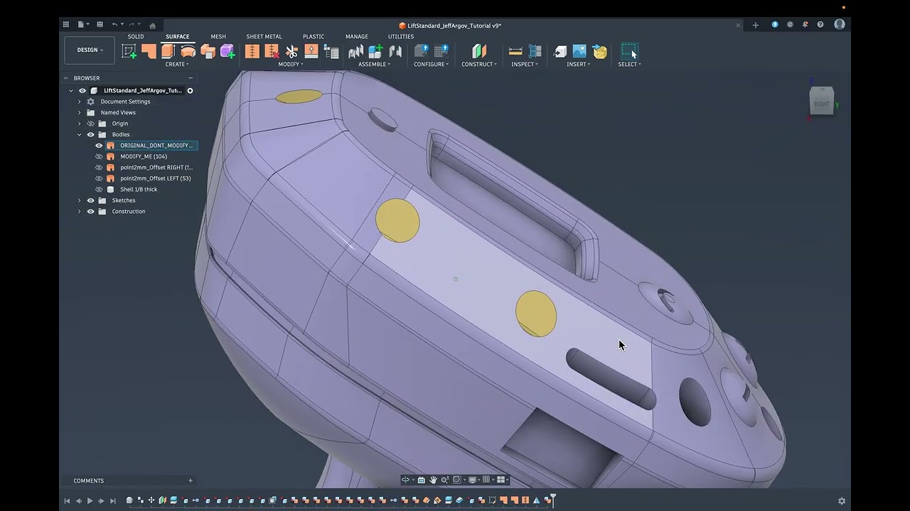 3D Model Lift Standard Remote for Jeff Argov