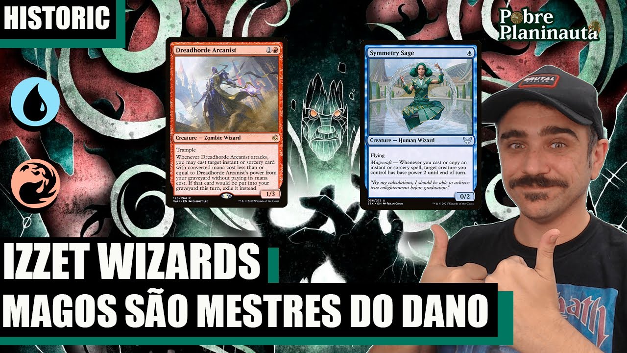 MANAMORFOSE CHEGOU E OS MAGOS ADORARAM  - Izzet Wiards - MTG ARENA -  HISTORIC ECL