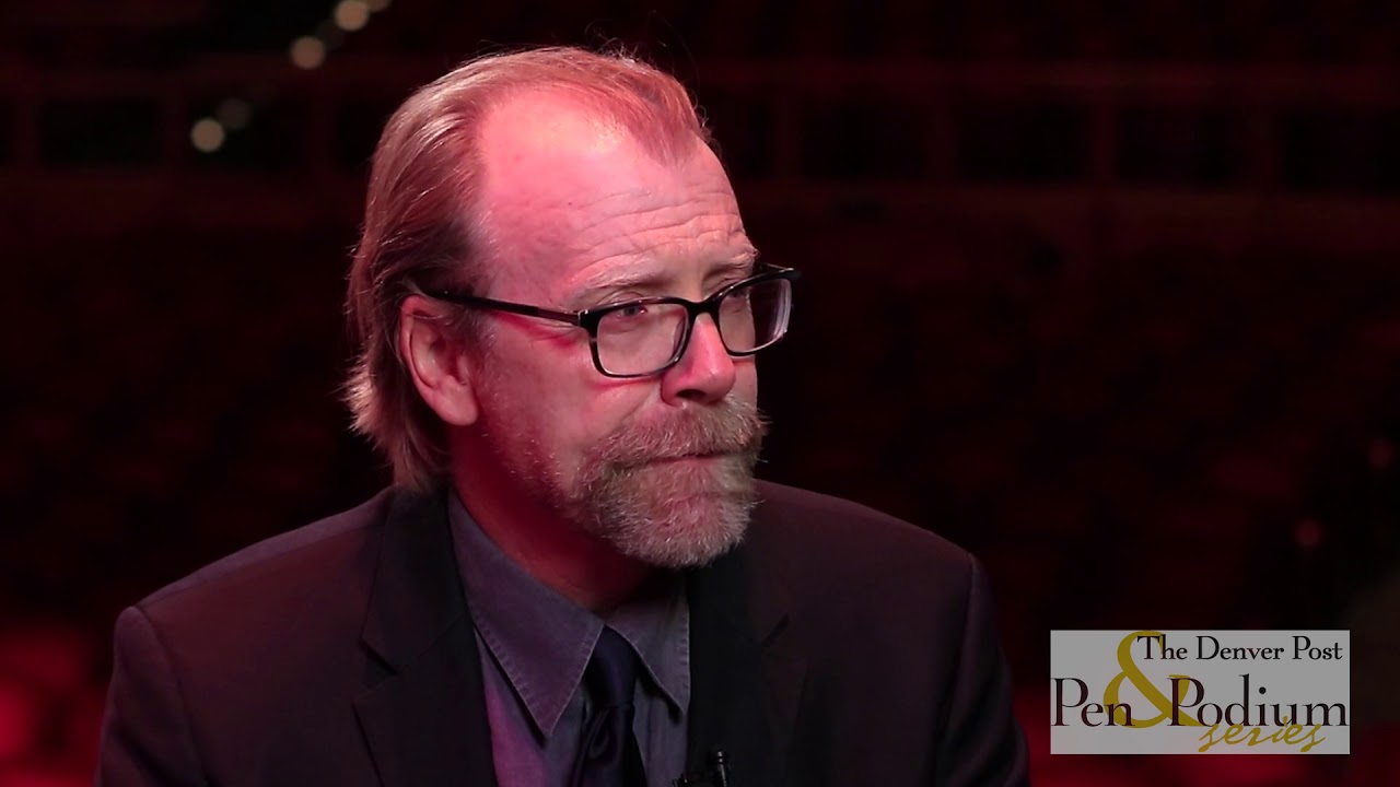 Backstage at Pen & Podium - George Saunders