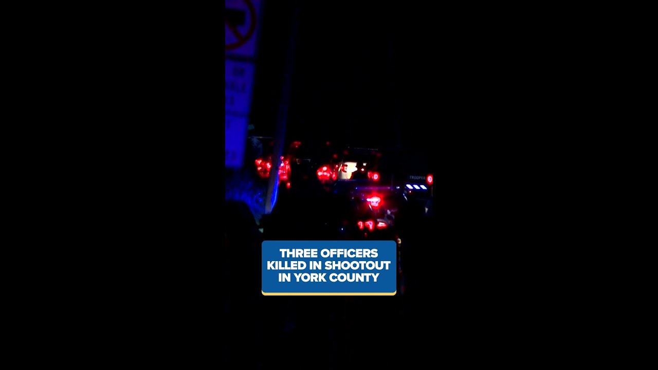 Three officers killed in a York County shooting, and millions in federal funding gone in Johnstown