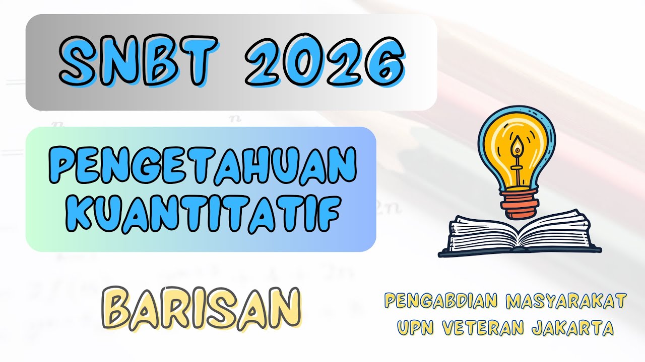 Soal HOTS SNBT 2026 !! Barisan Bilangan !!