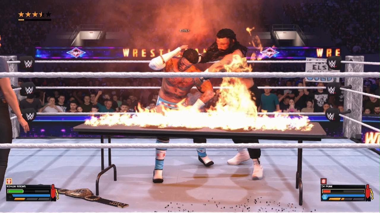 CM Punk vs Roman Reigns | 3 Stages of Hell | WWE2K26