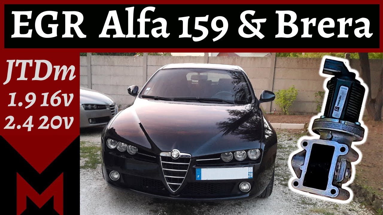 Comment Nettoyer ou Remplacer une Vanne EGR et Papillon sur Alfa Romeo 159 & Brera - Meca Maniaque