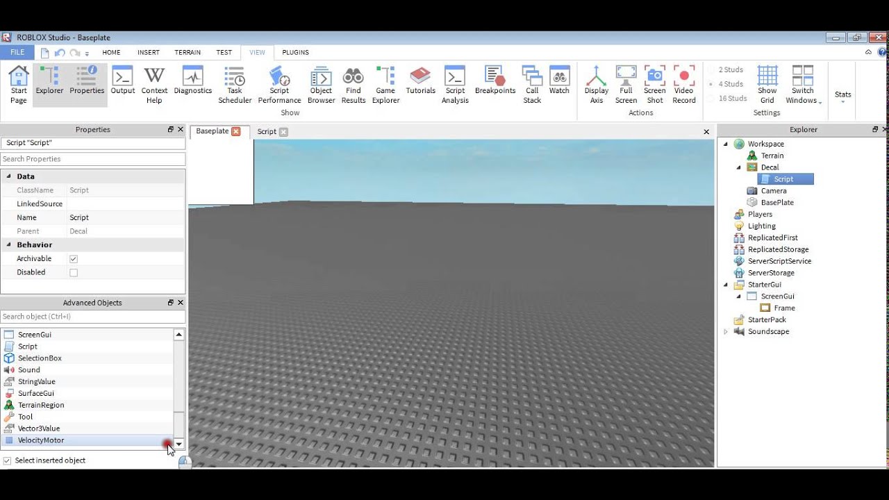 Roblox Scripting Tutorial : Touched & MouseButton1Click PT.1 #7