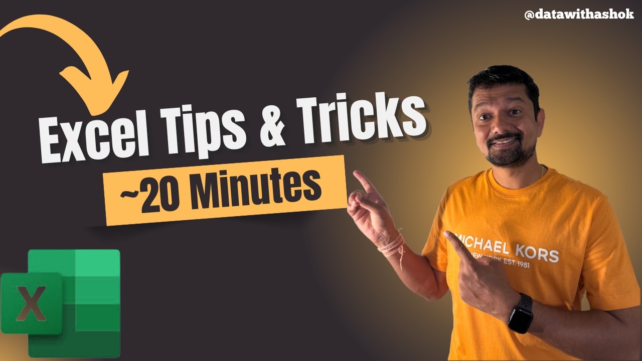 Top Excel Tips & Tricks for Data Analysis | COUNT, FILTER, Pivot Tables & More!