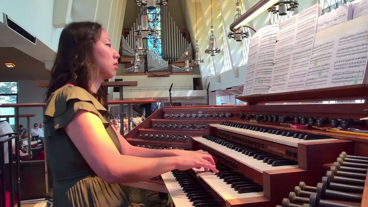 Toccata......John Weaver.....Jaebon's last Postlude
