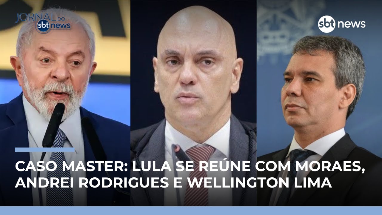 Lula re&uacute;ne autoridades para discutir investiga&ccedil;&atilde;o do Banco Master | #JornaldoSBTNews