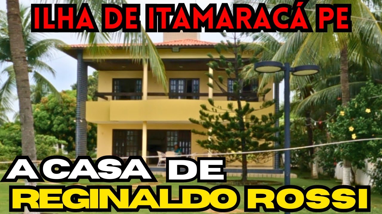 A CASA DE REGINALDO ROSSI NO FORTE ORANGE ILHA DE ITAMARACÁ