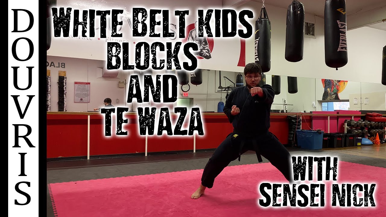 White Belt Blocks & Te Waza - DOUVRIS ORLEANS