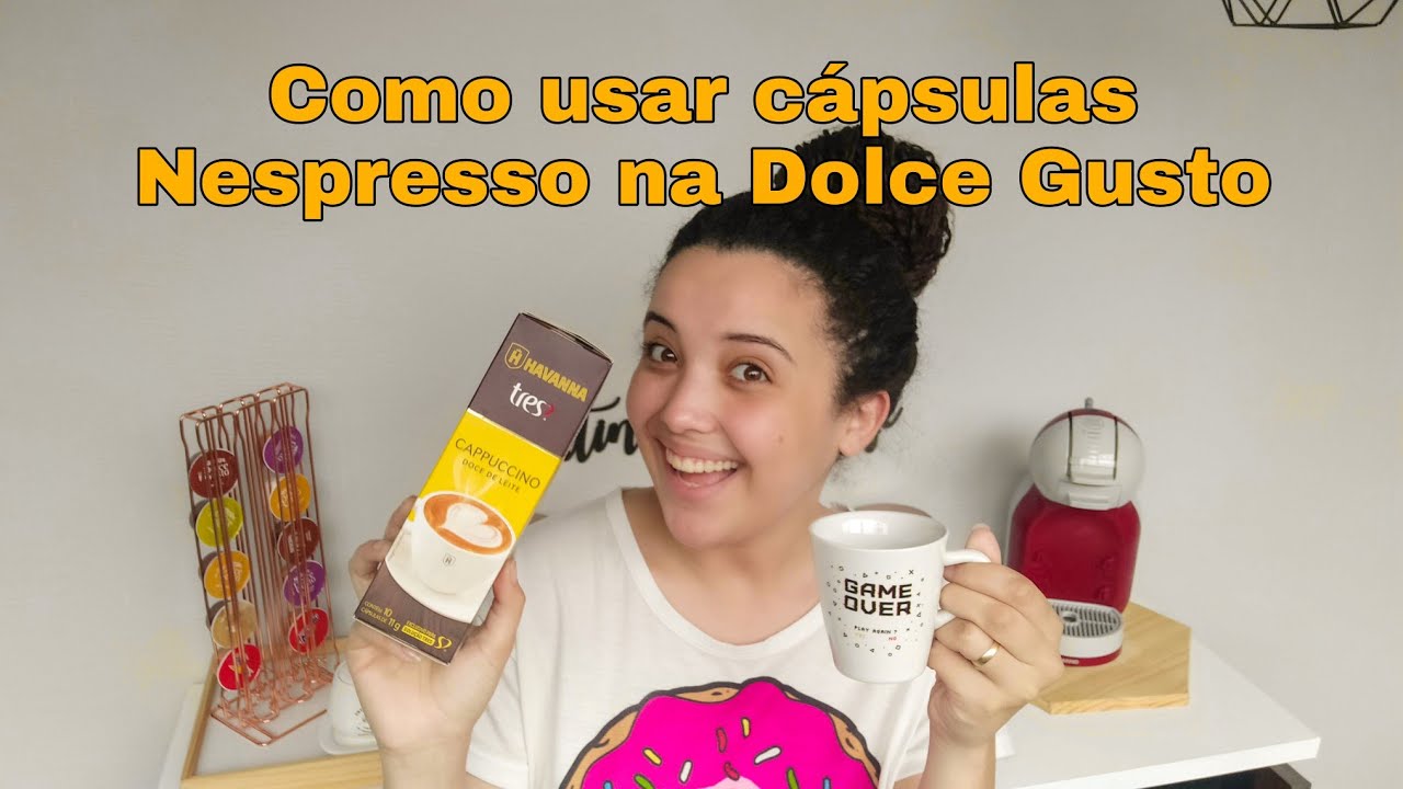 Como Fazer Cápsulas da Nespresso e Três corações na Máquina da Dolce Gusto