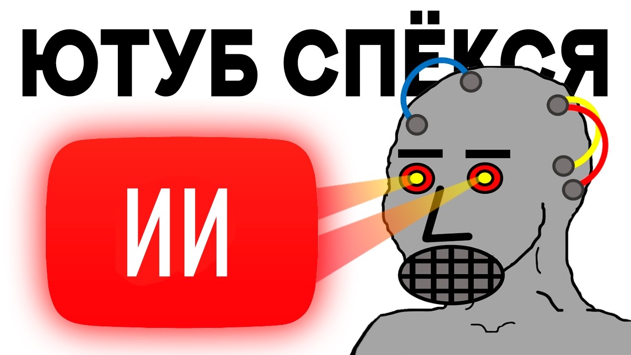 ИИ Ютуба удаляет ИИ С ЮТУБА (нейросетевой апокалипсис)