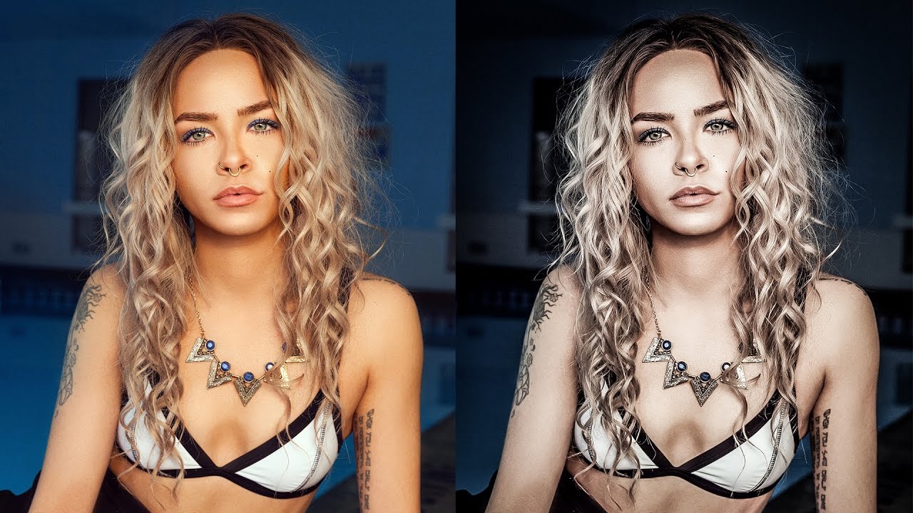 Intense & Dramatic Portrait Effect - Photoshop Tutorial [Photoshopdesire.com]